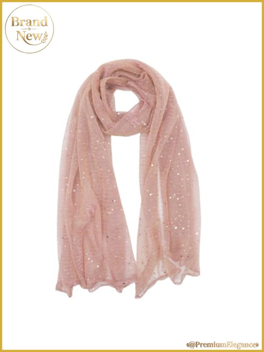 Sequin Shawl Wrap Women Glitter Long Scarf Sparkly Hijab Evening